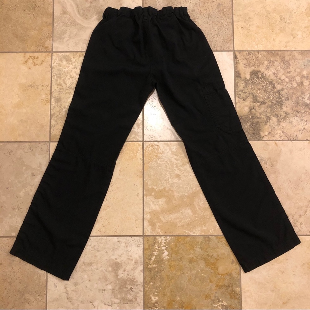 Cherokee Black Scrub Bottoms XXS - Picture 2 of 2